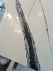 طاولات مطبخ كوارتز رخامية أسطح عمل باندا بيضاء اللون 3200 * 1600 مم