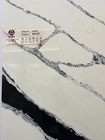 Panda White Calacatta Quartz Stone Marble Slab OEM ODM العزل الحراري