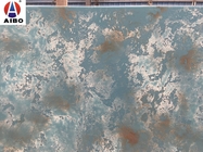 عرض صورة بشكل أكبر Calacatta Blue Marble Tile الأرضيات مصقول من رخام أونيكس الأبيض