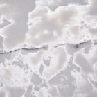 نمط ندفة الثلج البيضاء رمادي حجر الكوارتز Calacatta 3000 * 1500MM