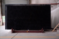 أسطح كوارتز سوداء صلبة مقاومة للأحماض مع شهادة NSF SGS